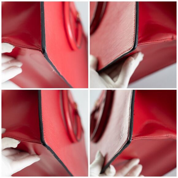 Louis Vuitton Red Epi Riviera - New Lining - Picture 6 of 11